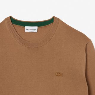 LACOSTE Merinowolle Rundhals Pullover  