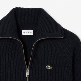 LACOSTE Cardigan Full Zip Col Montant  