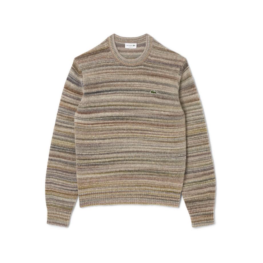 LACOSTE Gestreiftes Langarm Poloshirt  