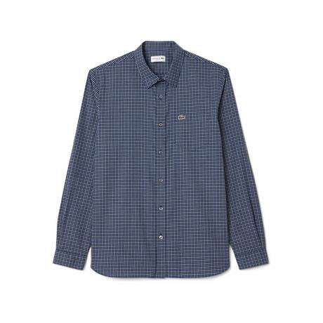 LACOSTE Regular Fit Langarm Hemd Kariert  