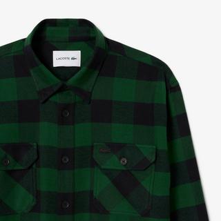 LACOSTE Kariertes Overshirt  