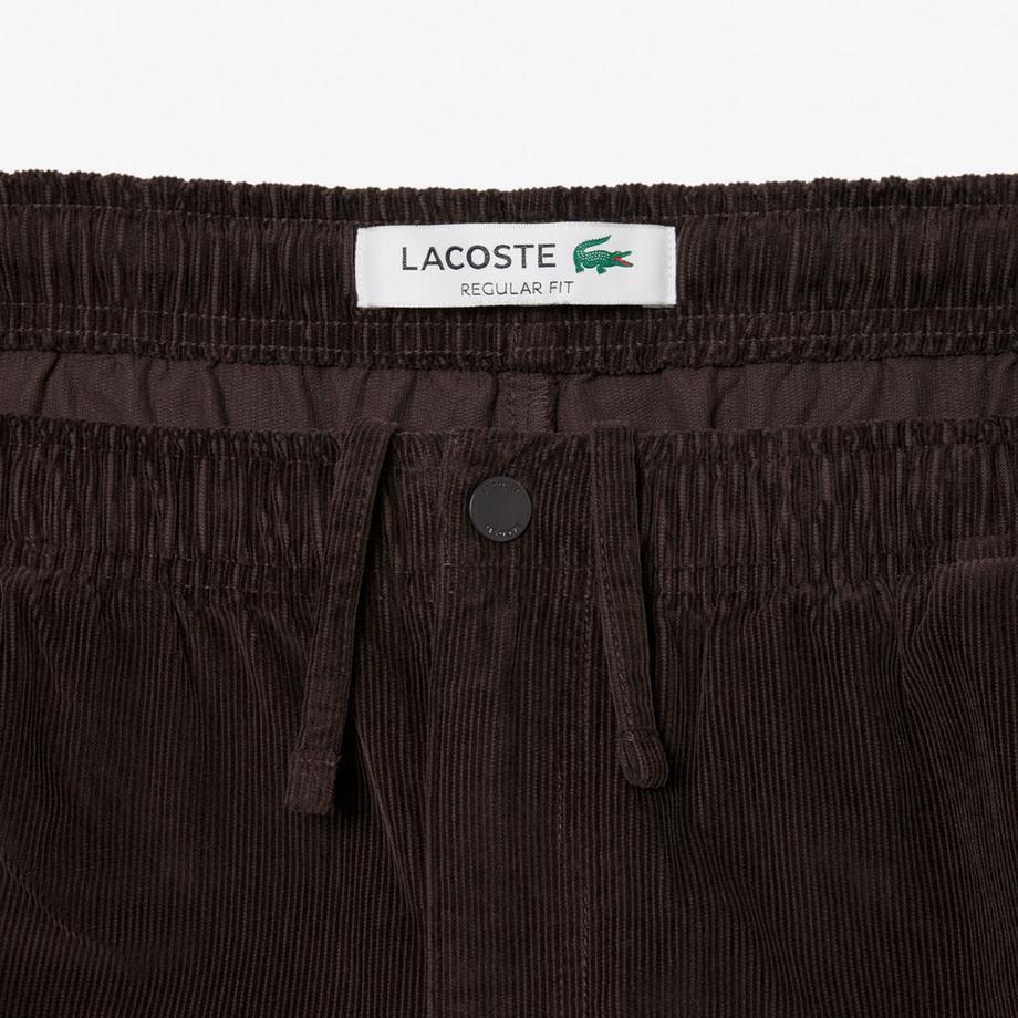LACOSTE Pantalon en velours côtelé Regular Fit  