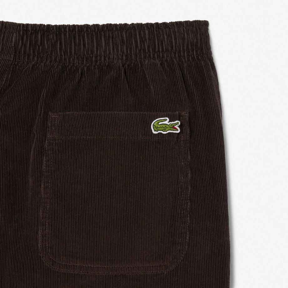 LACOSTE Pantalon en velours côtelé Regular Fit  