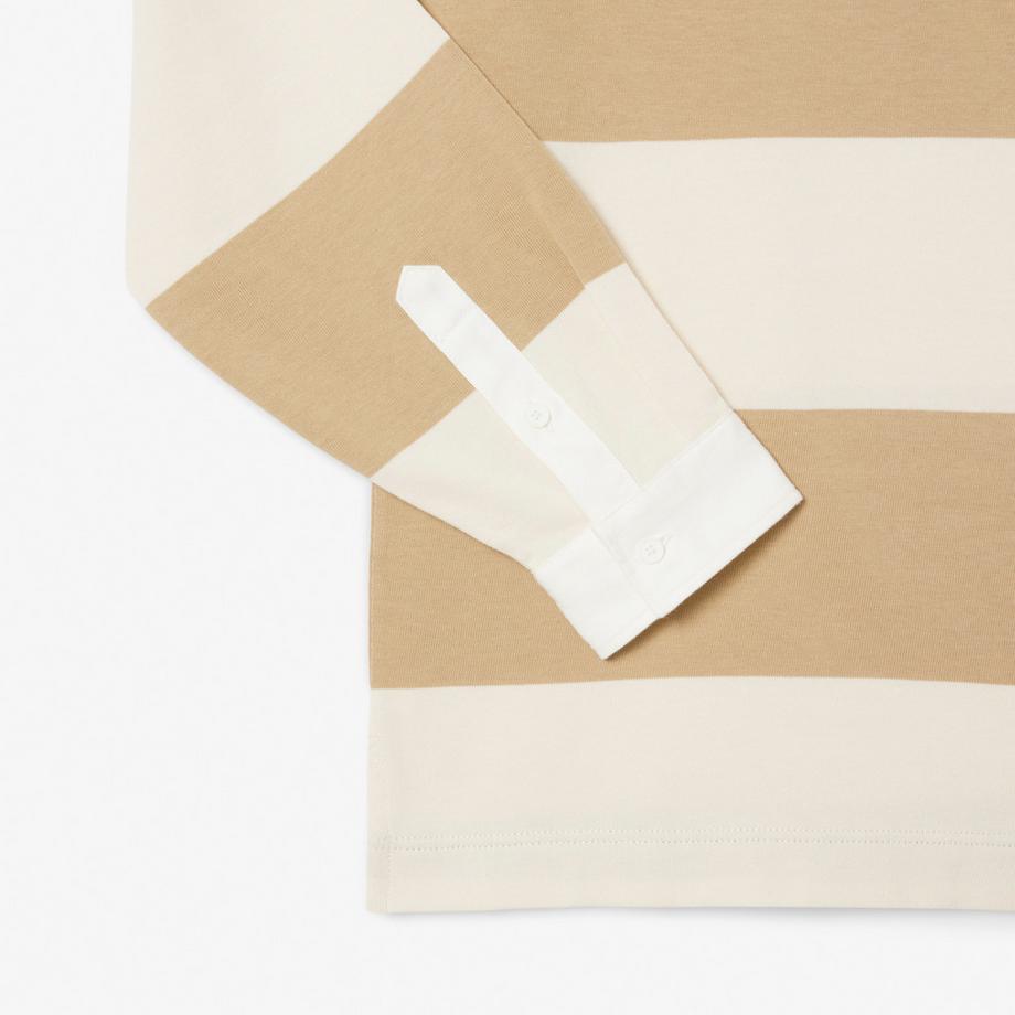 LACOSTE Polo Manches Longues Rayé  