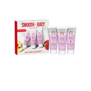 FIRST AID BEAUTY  Smooth + Juicy Scrub Kit - Körperpeeling-Set gegen Keratosis pilaris 