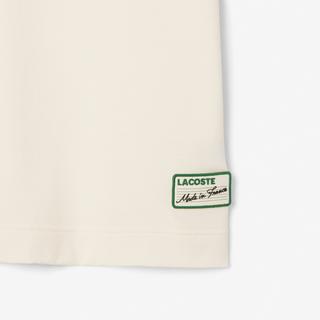 LACOSTE T-Shirt mit gestreiftem Kragen  