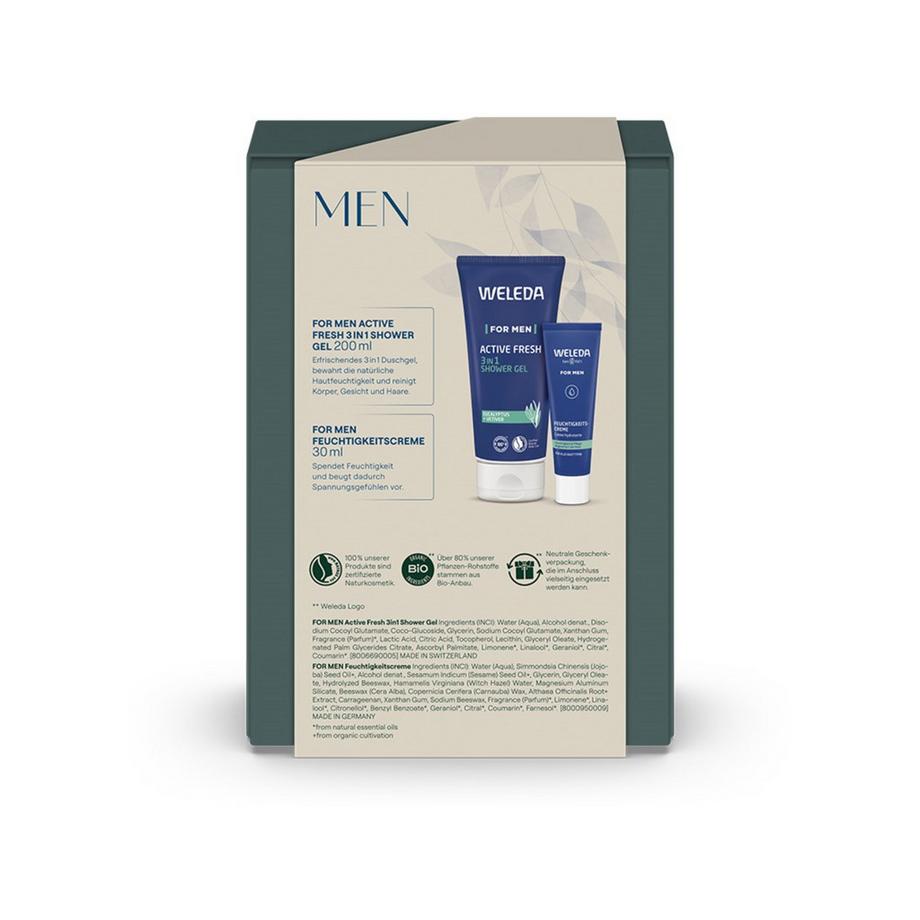 WELEDA  Coffret Cadeau FOR MEN  