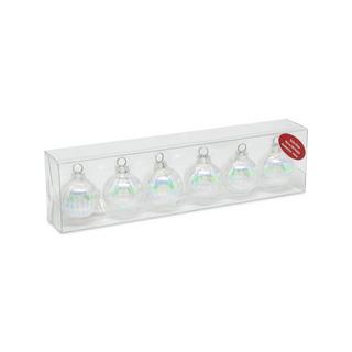 Manor Dekorationsartikel-Set Glas-Kugel Tischkartenhalter Set 