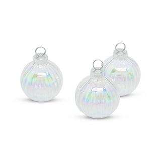 Manor Dekorationsartikel-Set Glas-Kugel Tischkartenhalter Set 