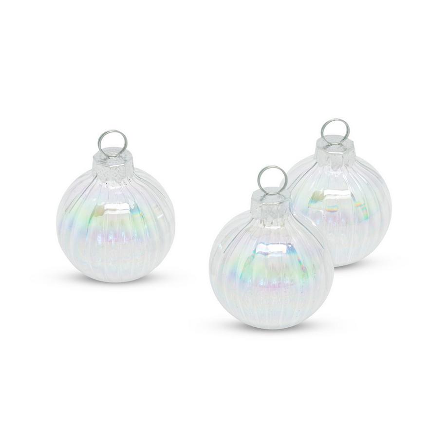 Manor Set d'articles décoration Glas-Kugel Tischkartenhalter Set 