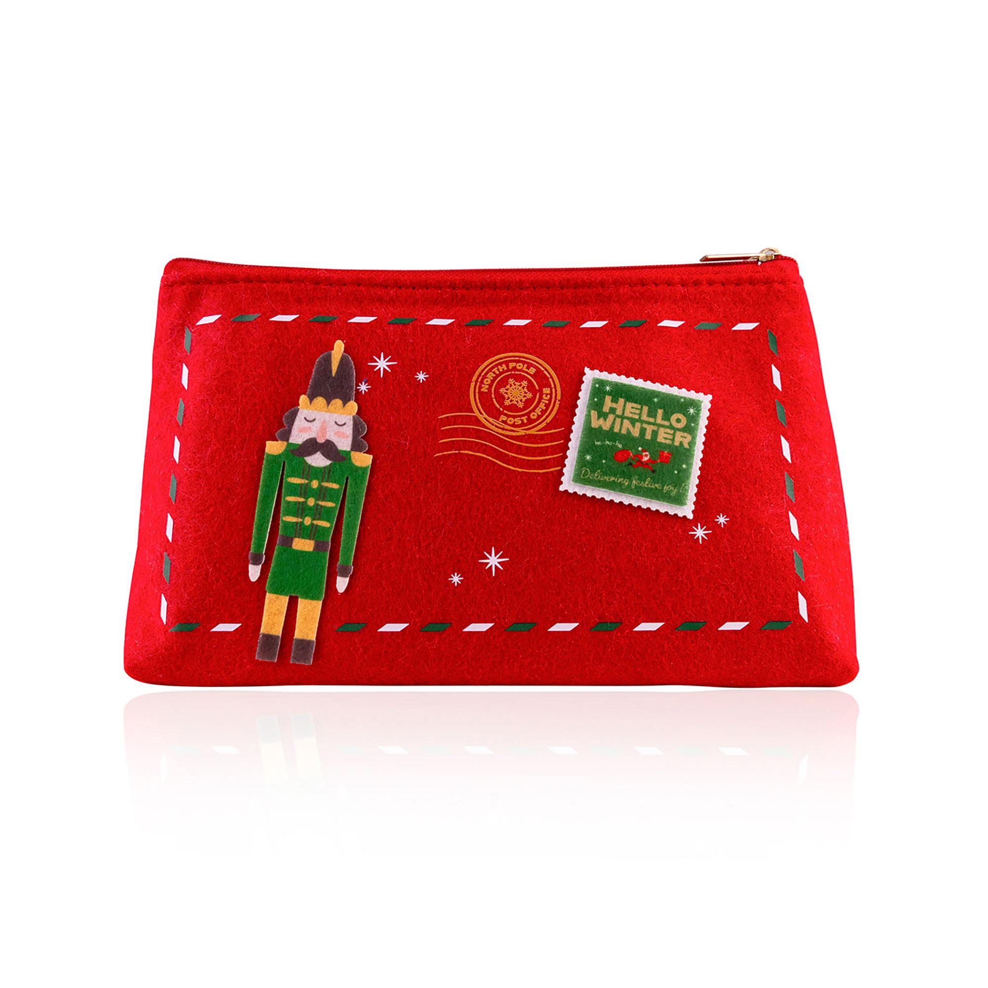 Accentra  Set de bain Hello Winter dans un sac en feutre 