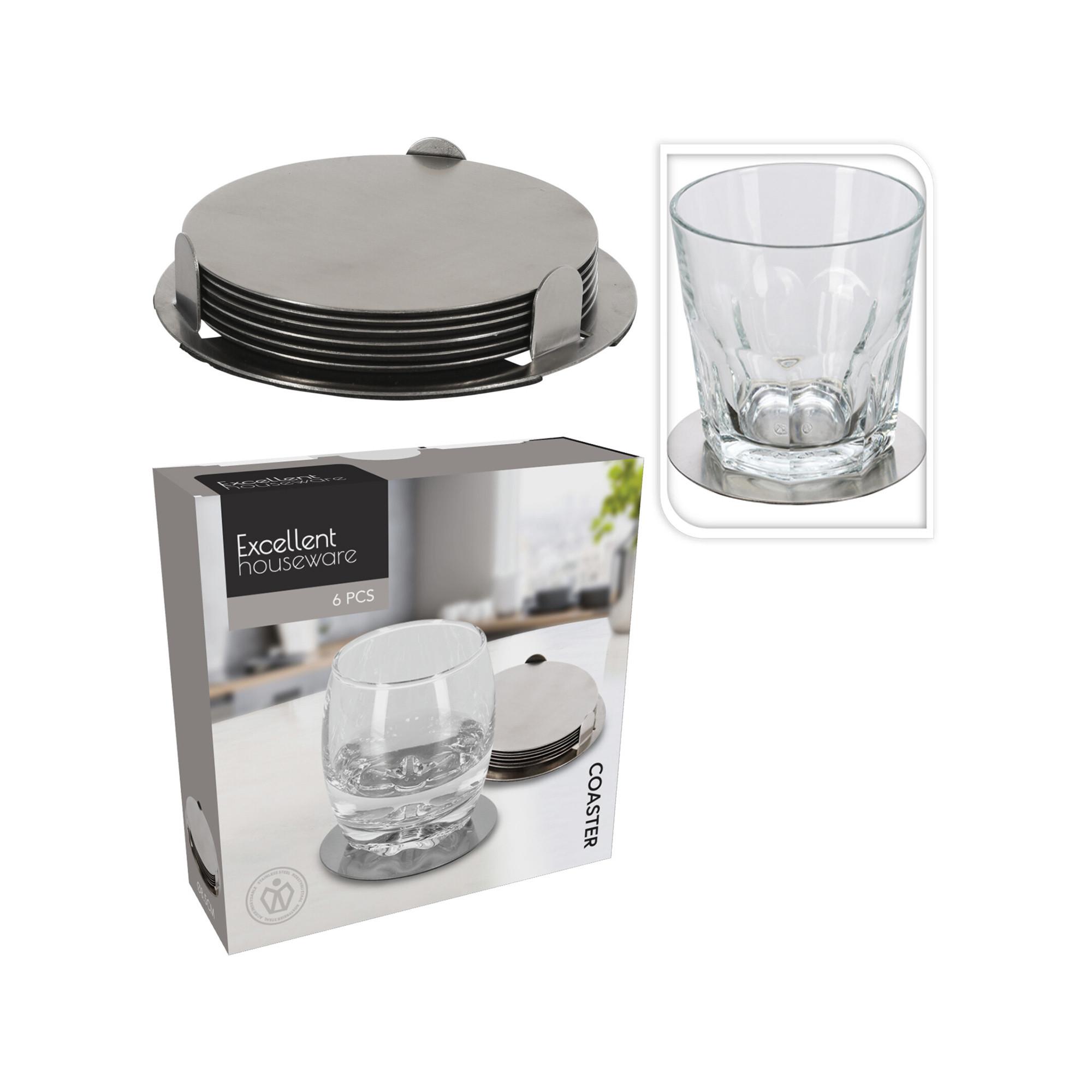 Excellent Houseware Dessous de verre, 6 pièces Lounge 