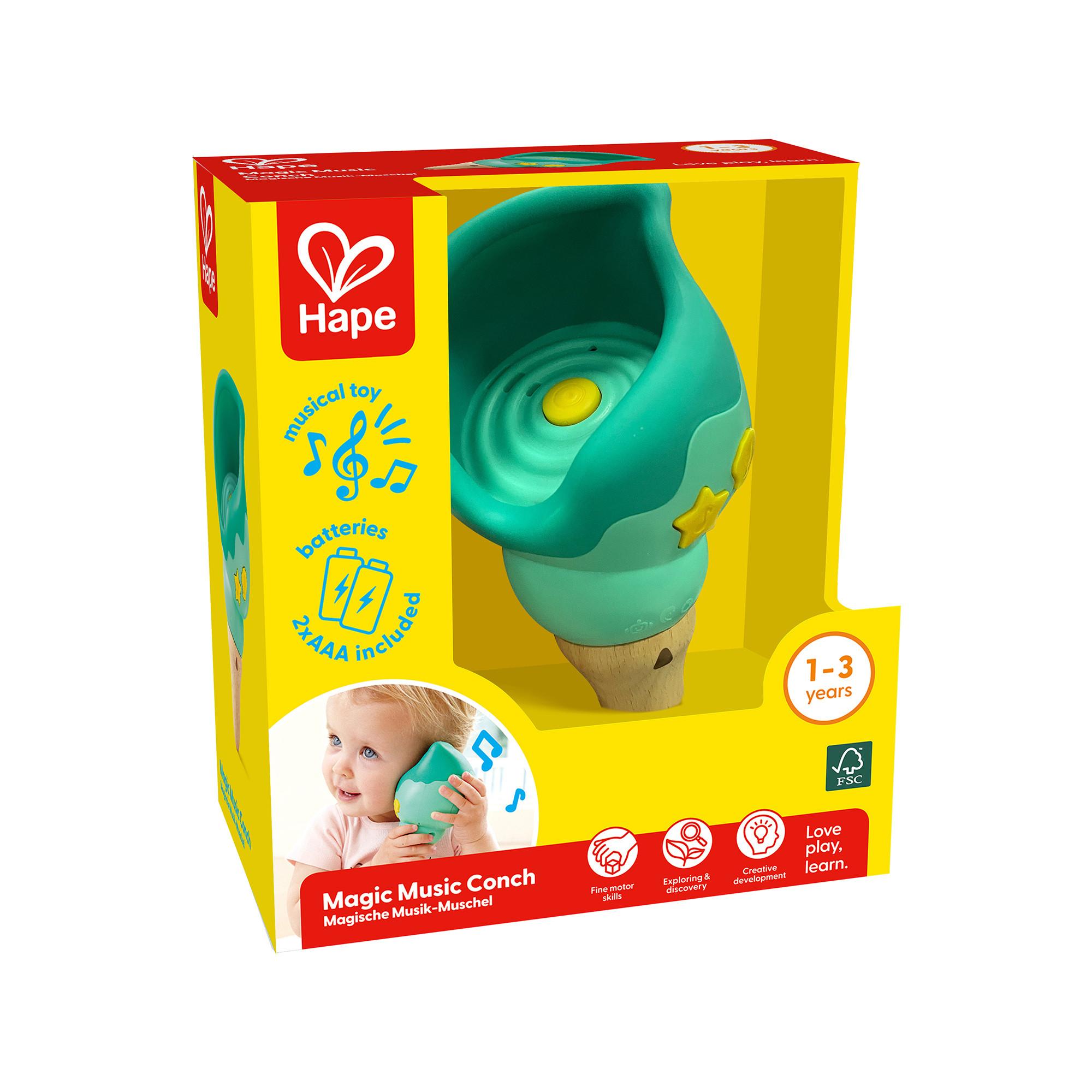 Hape  Conchiglia musicale magica 