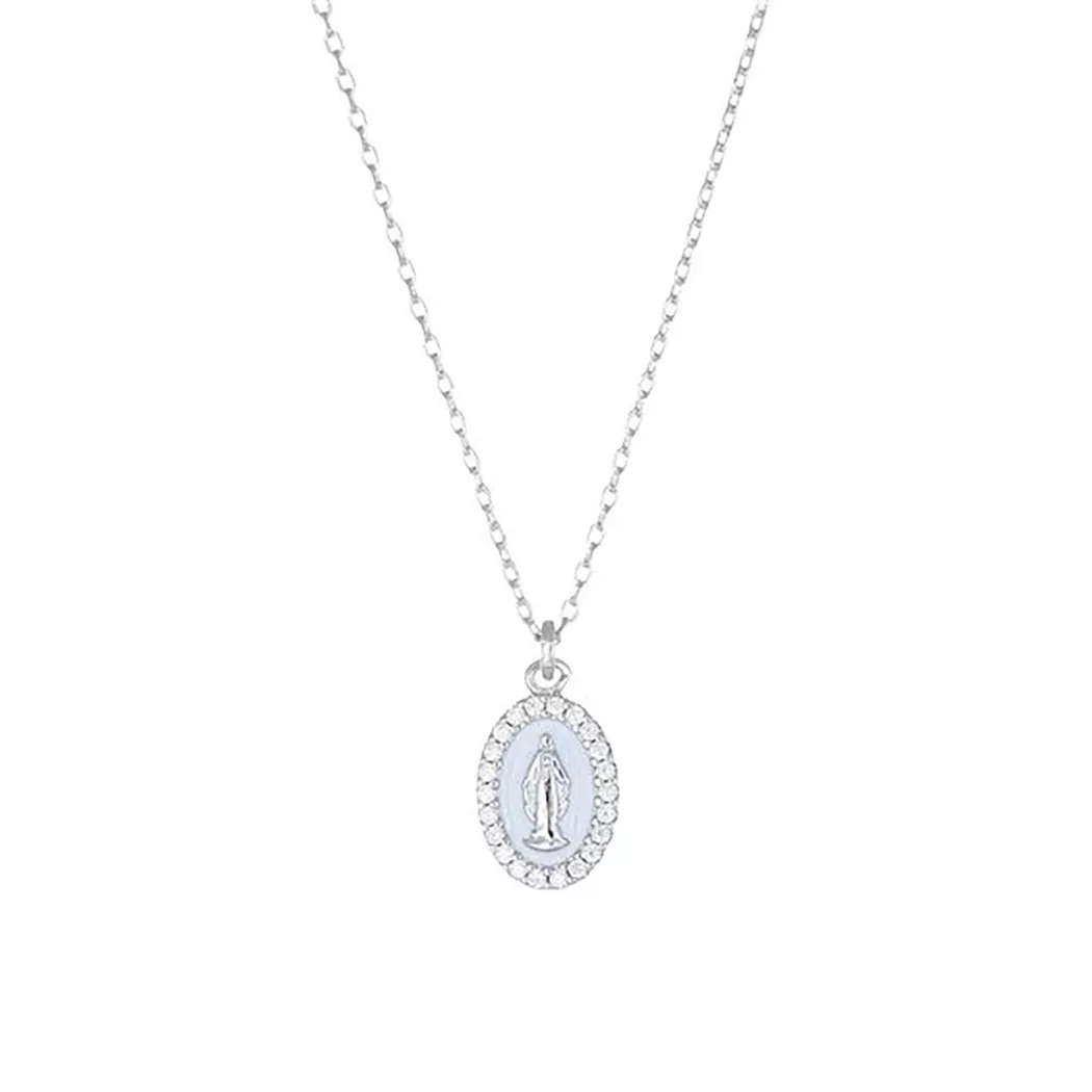 Amen - Halskette, Sacred, 40.5CM, Silber