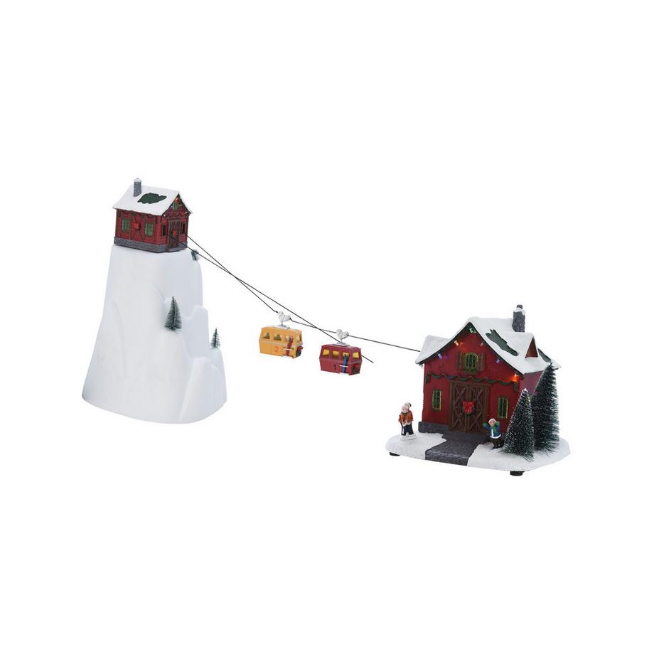  Décoration de Noël à LED Gondelbahn 