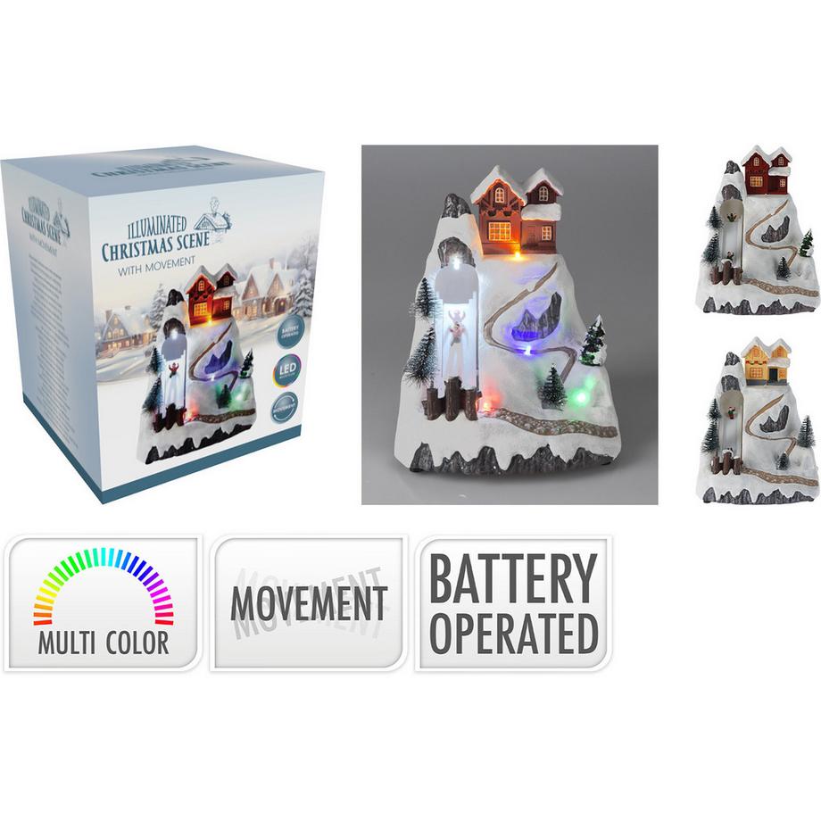  Decorazione di Natale a LED Winterlandschaft 