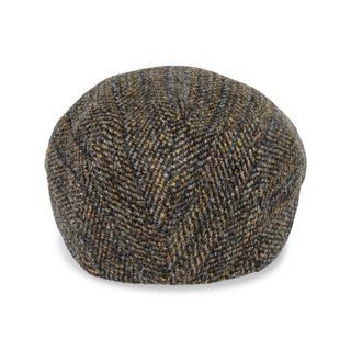 Manor Man Berretto Piatto a Spina di Pesce con Paraorecchie  