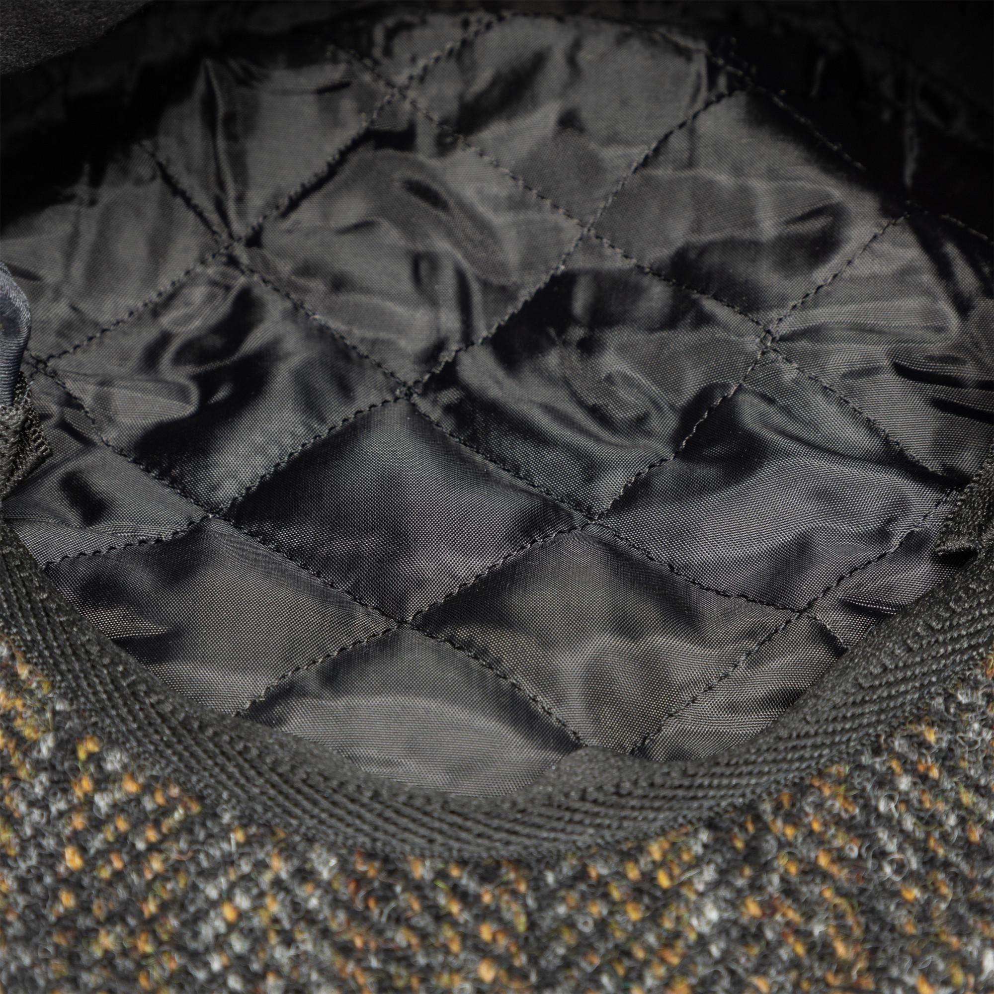 Manor Man Berretto Piatto a Spina di Pesce con Paraorecchie  