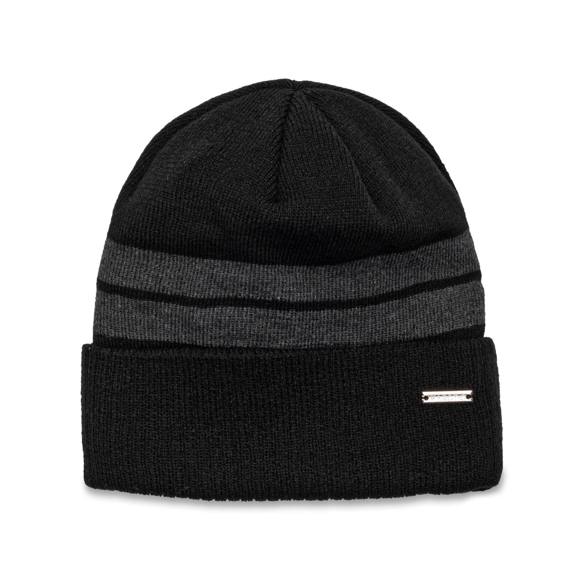 Manor Man Berretto a maglia a righe  