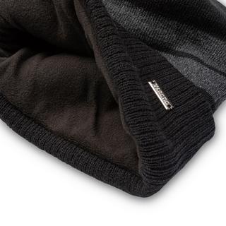 Manor Man Berretto a maglia a righe  