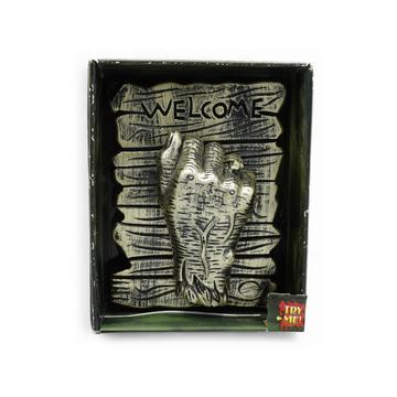 Halloween Decorazione mano che bussa