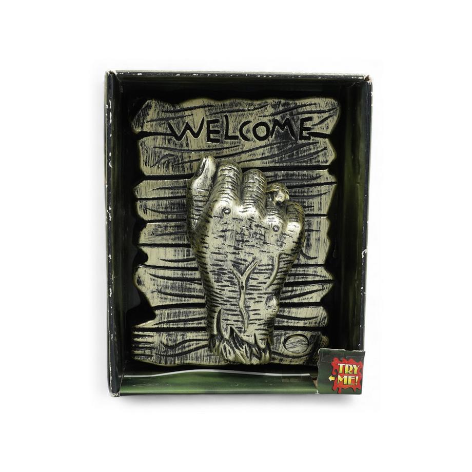 Halloween Decorazione mano che bussa