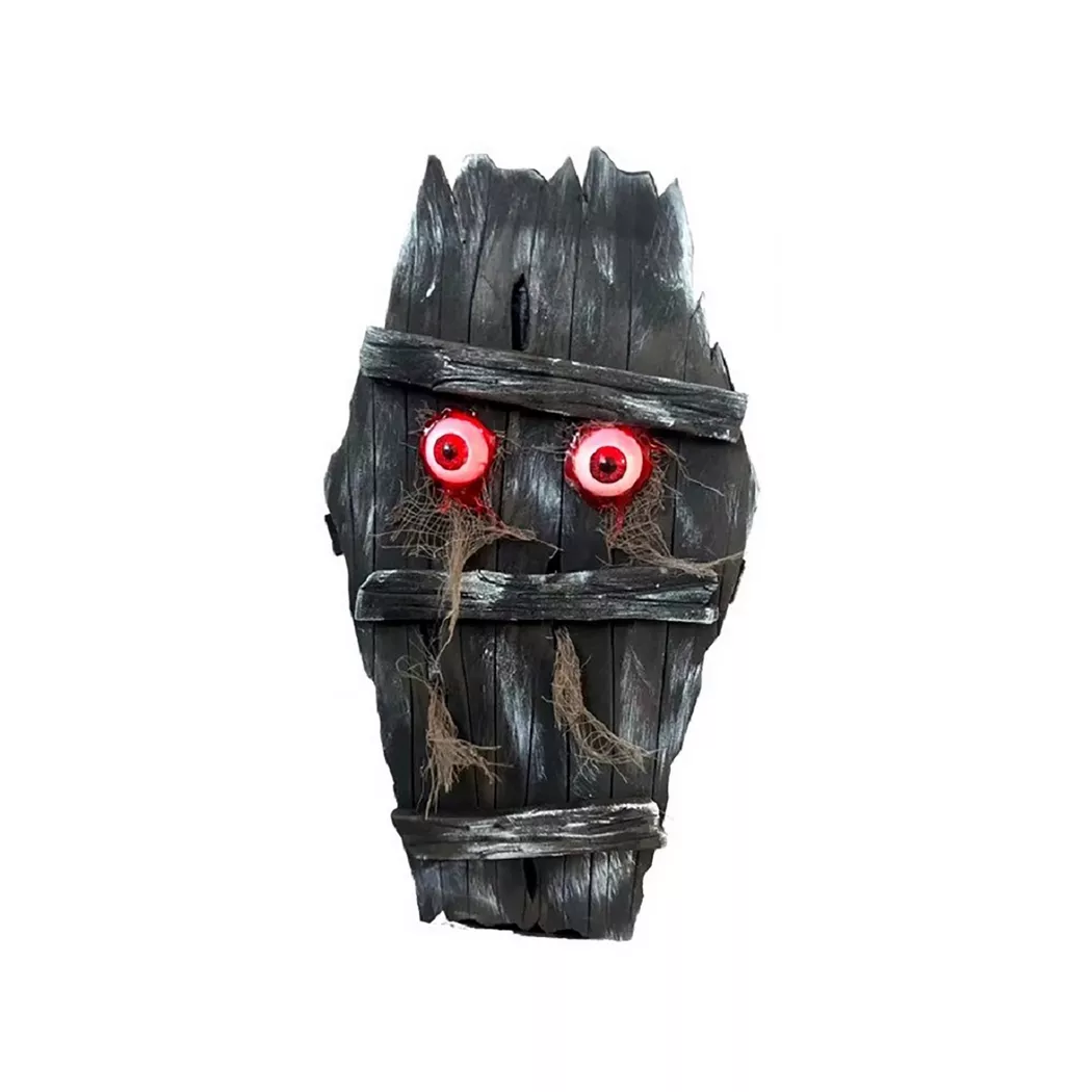 Zoelibat - Halloween Deko Wandelder Sarg, Multicolor