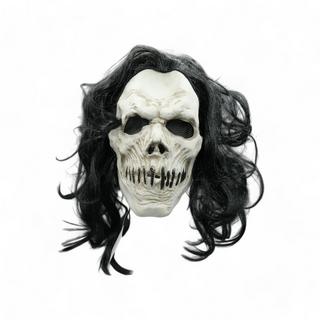 Zoelibat  Halloween Maske Latex Hairy Skull 