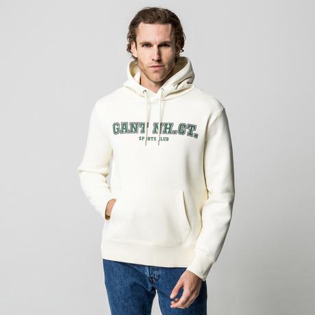 GANT Felpa con Cappuccio Stampa Grafica  