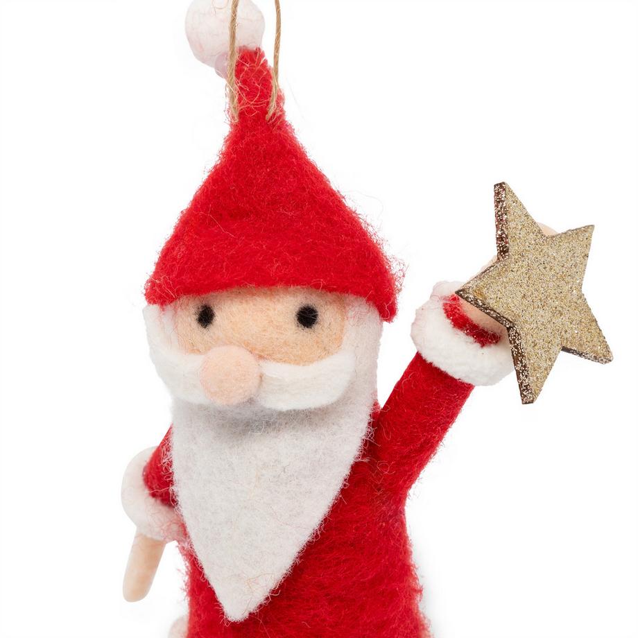 Manor Decorazione in feltro Santa 