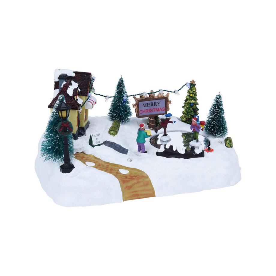  Décoration de Noël à LED Weihnachtsmarkt 