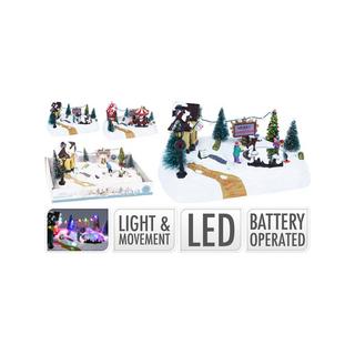  Decorazione di Natale a LED Weihnachtsmarkt 