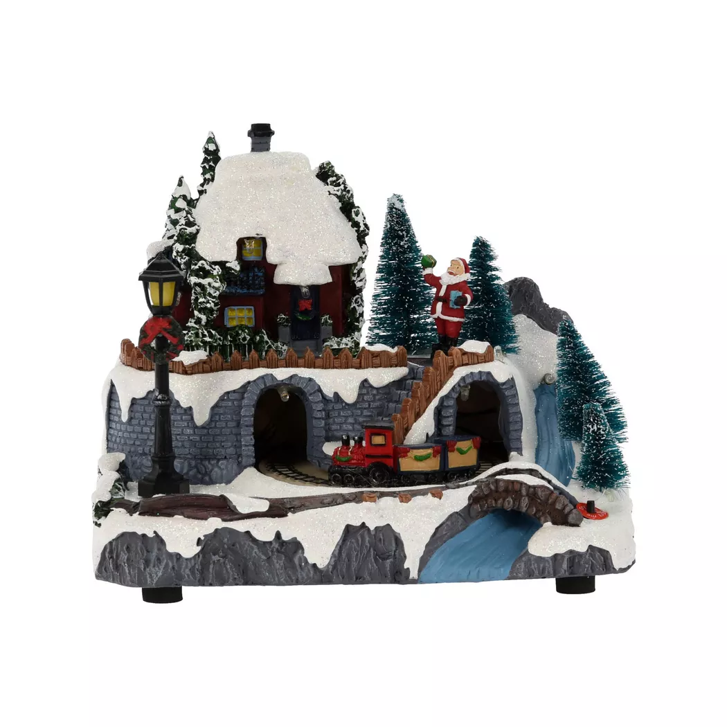 - LED Weihnachtsdekoration, 22.2X15.2X16.6CM, Multicolor
