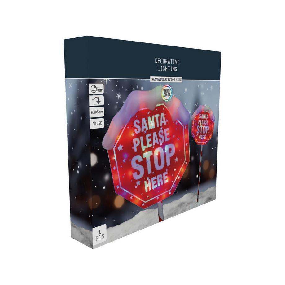  Decorazione di Natale a LED Santa 