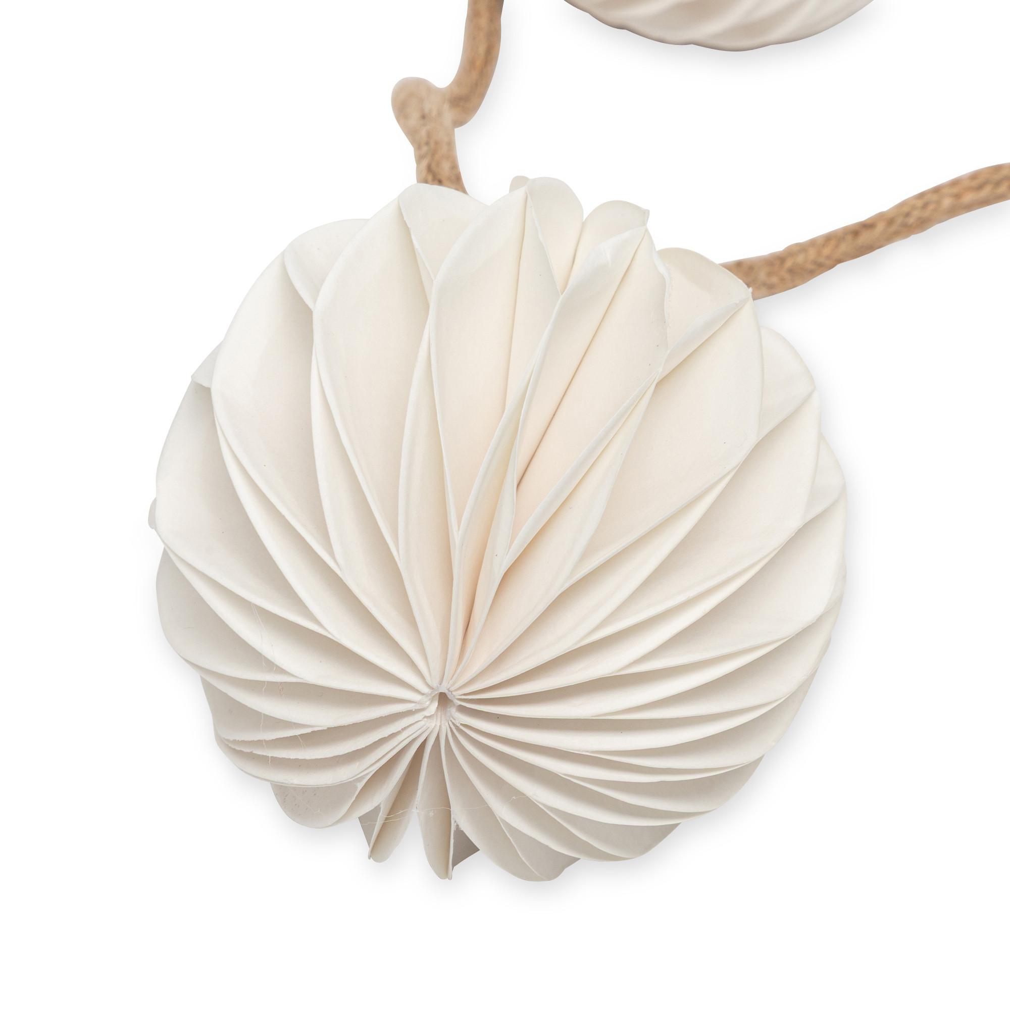  Guirlande lumineuse LED avec batterie Papier-Kugeln 