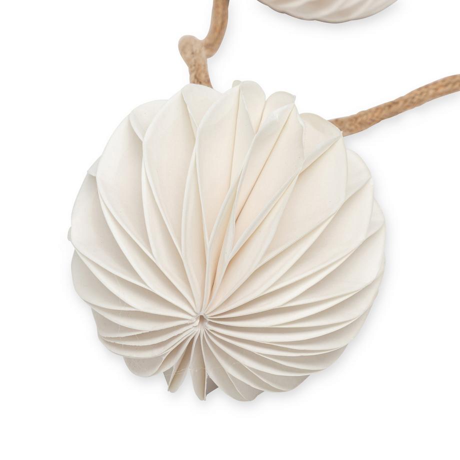  Guirlande lumineuse LED avec batterie Papier-Kugeln 