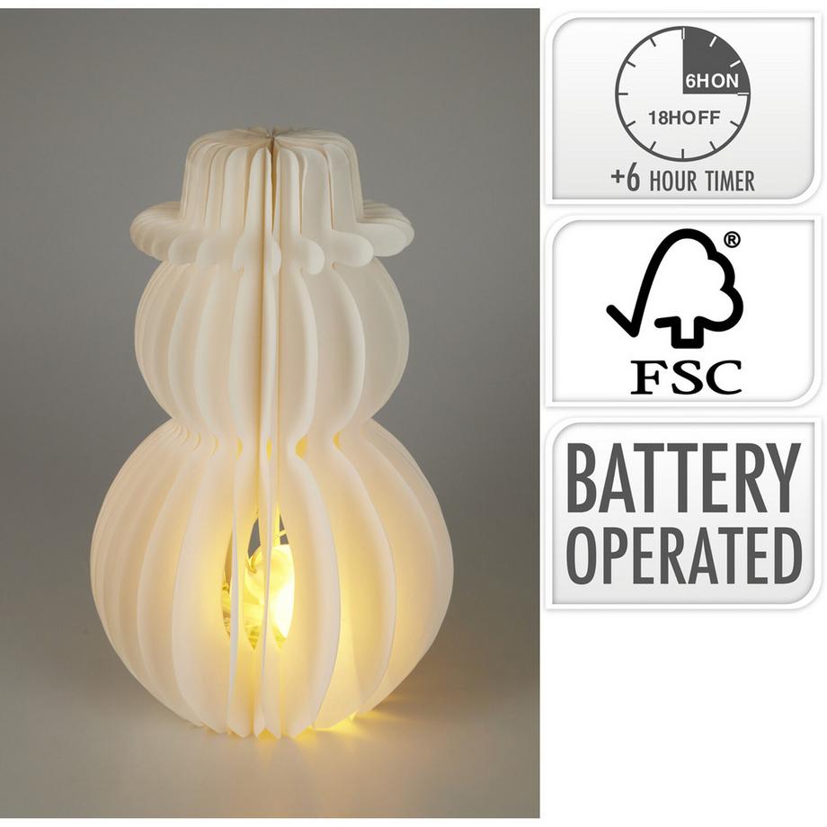  LED Weihnachtsdekoration Schneemann 