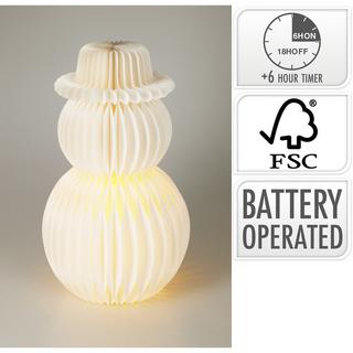  Décoration de Noël à LED Schneemann 