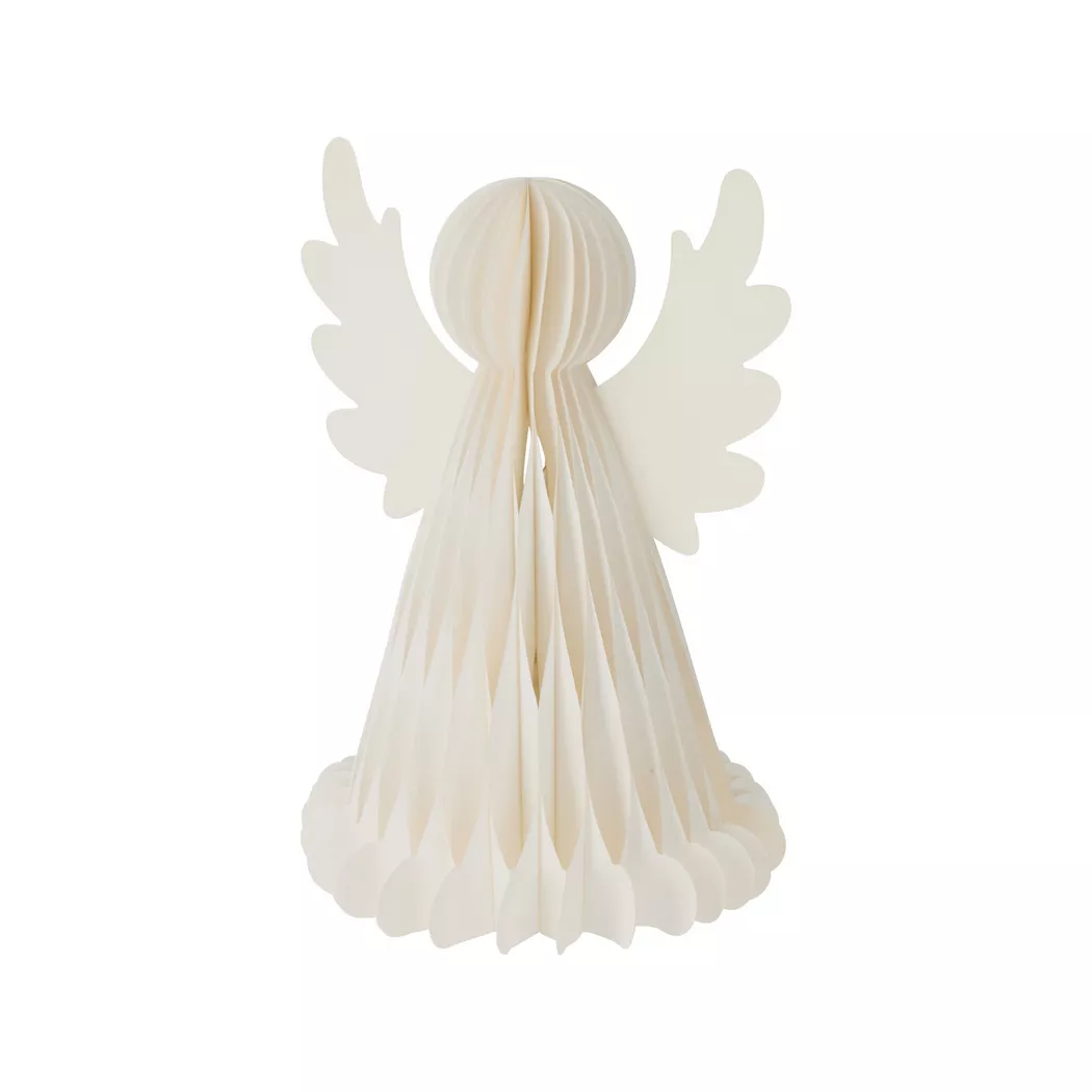 Unbranded LED Christmas Decoration Angel White 50cm 2