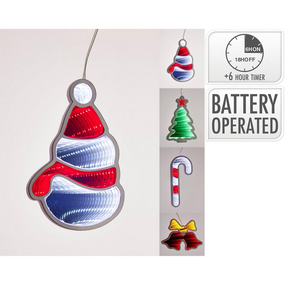 Manor Home Guirlande lumineuse LED avec batterie Weihnachtsmotive 