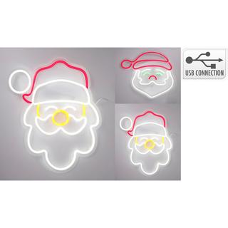  Décoration de Noël à LED Neon Santas 