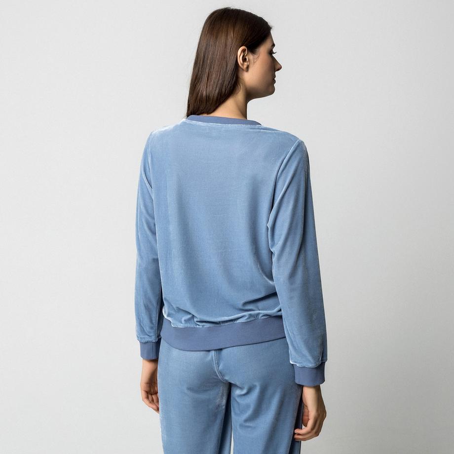 Manor Woman Samt Regular Fit Sweatshirt  