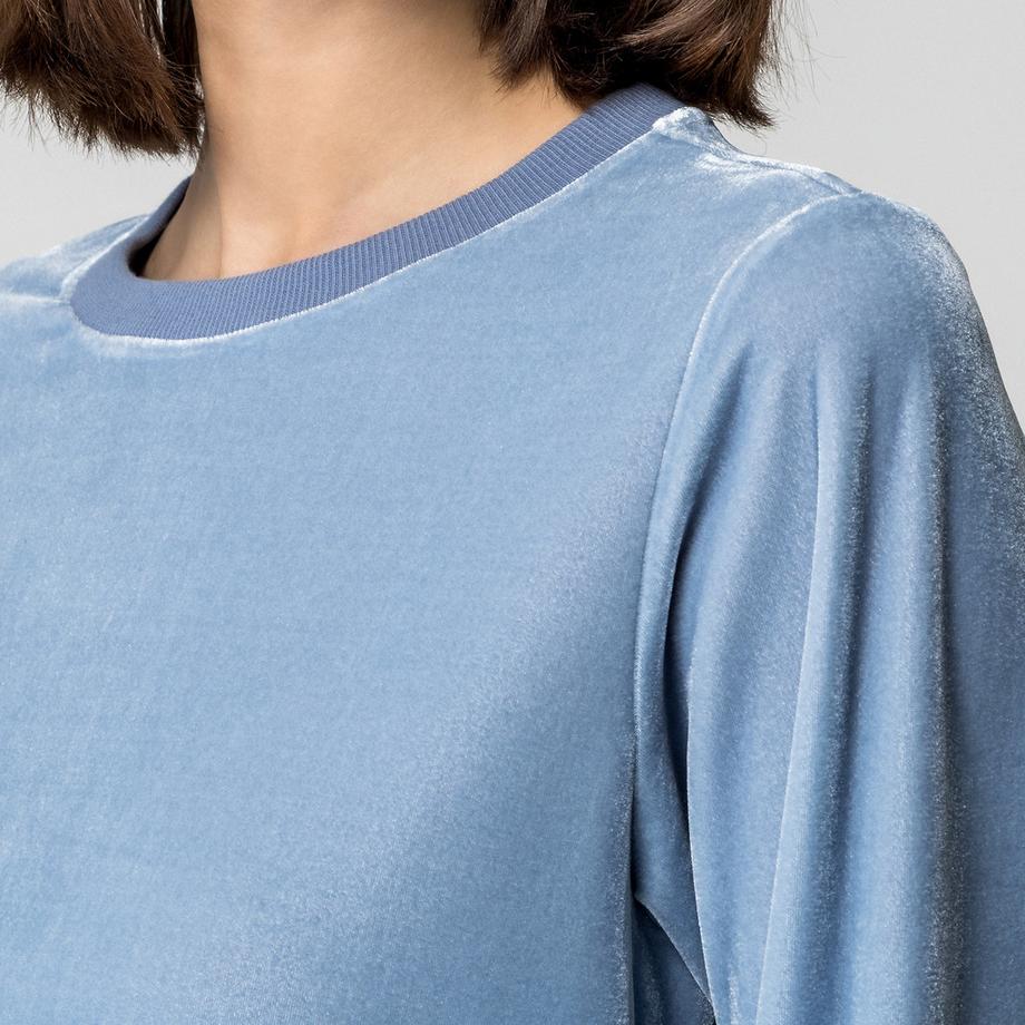 Manor Woman Samt Regular Fit Sweatshirt  