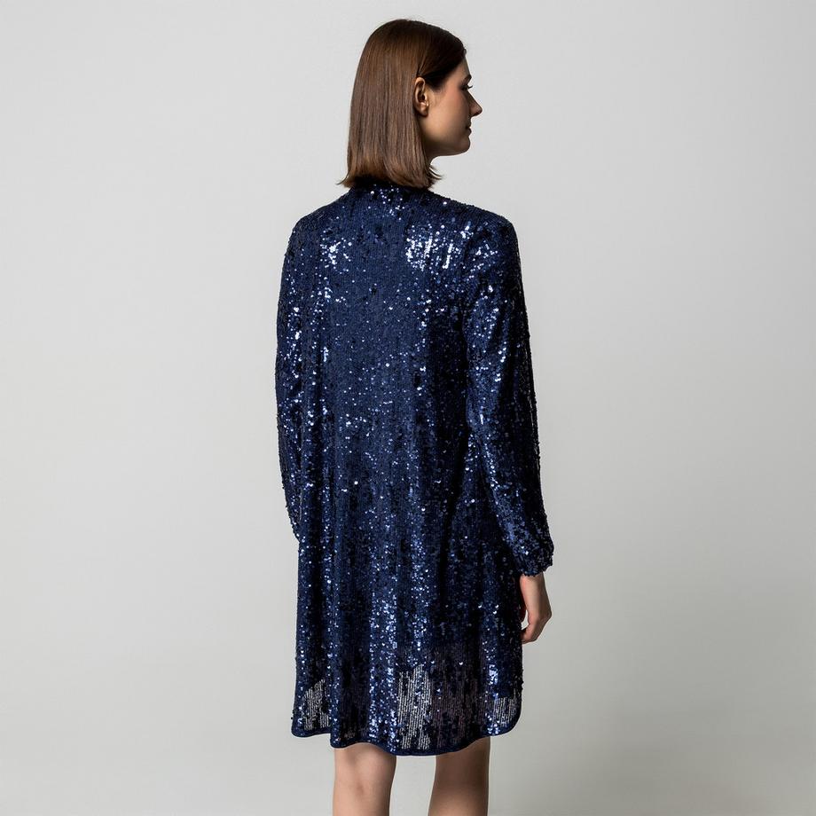 Manor Woman Cocktailkleid Paillettenbesatz  