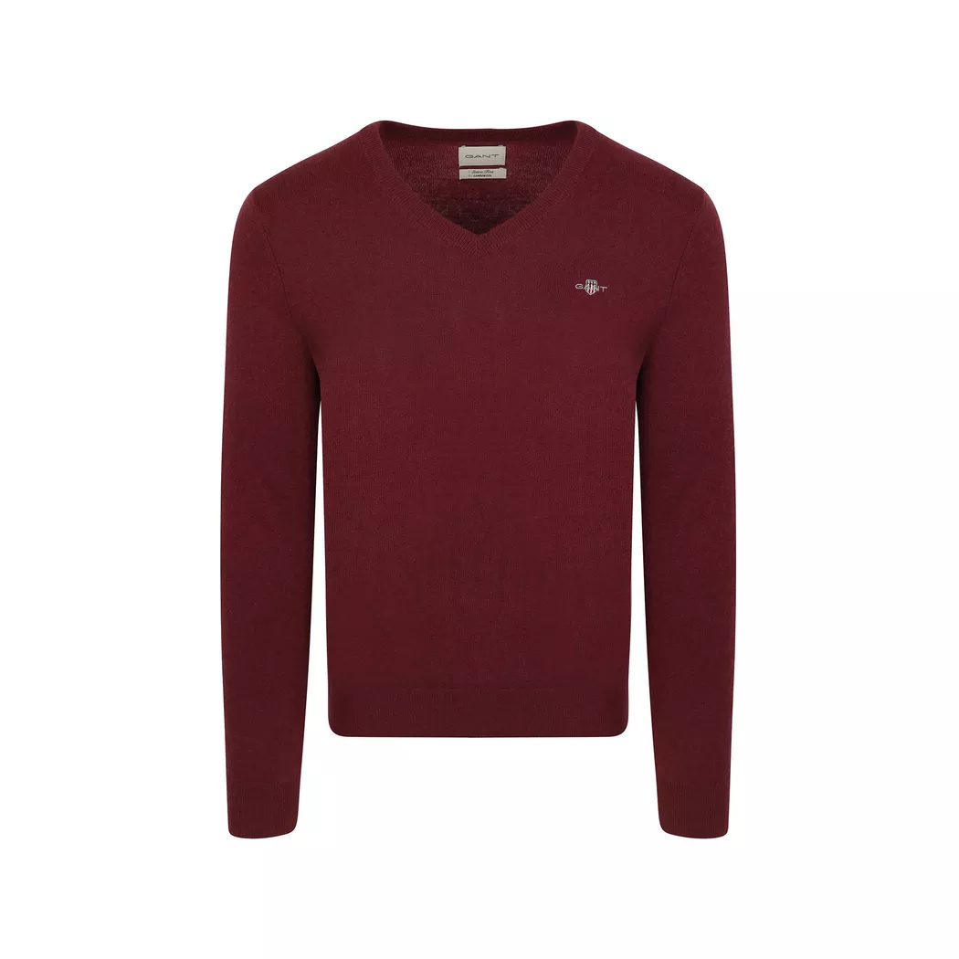 Gant - Pullover, für Herren, Bordeaux, Größe L