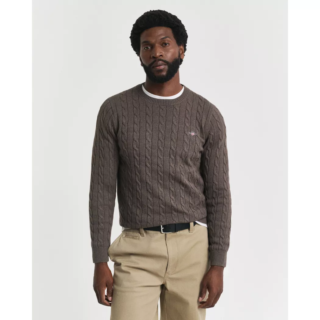 Gant - Pullover, für Herren, Hellbraun, Größe S