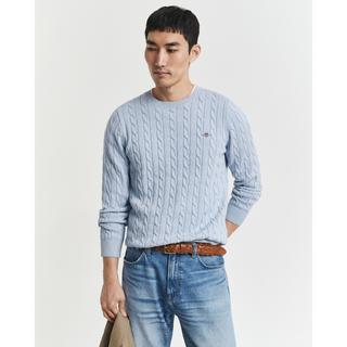 GANT Maglione Girocollo a Treccia  