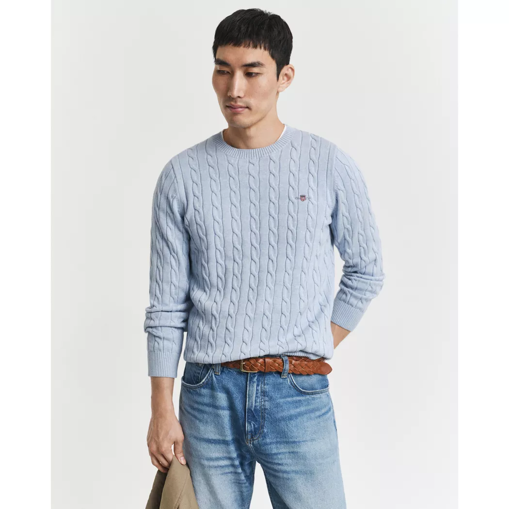 Gant - Pullover, für Herren, Hellblau, Größe S