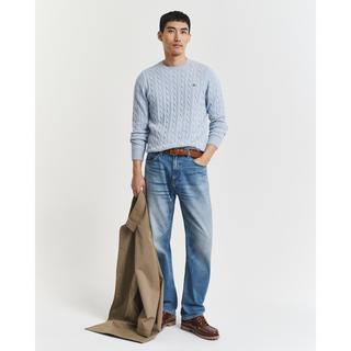 GANT Maglione Girocollo a Treccia  