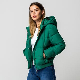 Manor Woman Piumino trapuntato con cappuccio  